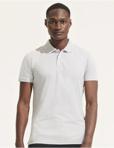 SOL-01180-Mens Sports Polo Shirt Performer
